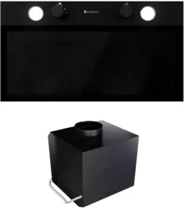 Кухонная вытяжка Globalo Fluxime 60.1 + Turbina TW 2.1 (черный) фото