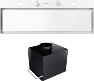 Кухонная вытяжка Globalo Fluxime 90.1 + Turbina TW 2.1 (белый) фото