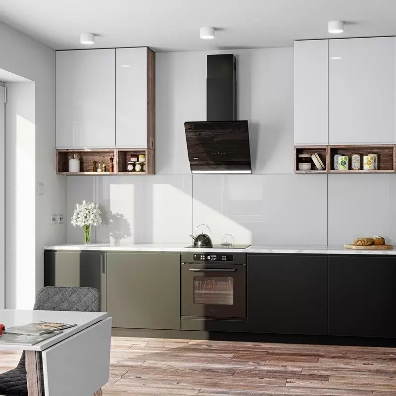 Кухонная вытяжка Globalo Zenesor 60.2 (черный) фото