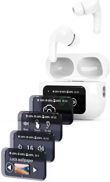 Наушники GMB Audio TWS-LCD-ANC-01-W фото