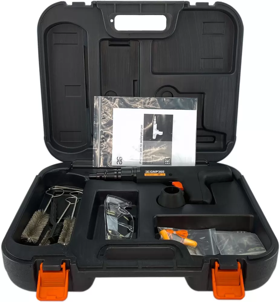 Монтажный пороховой полуавтоматический пистолет GNG GNP360 фото