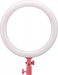 Кольцевая лампа Godox LR120 LED (розовый) фото