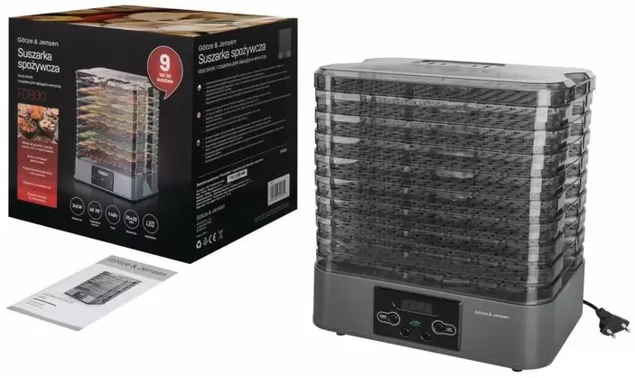 Сушилка для овощей и фруктов Goetze &#38; Jensen FD800  фото