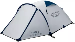 Треккинговая палатка GOLDEN SHARK Finn 3 (серый) фото