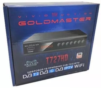 Приемник цифрового ТВ Goldmaster T727HD фото 3