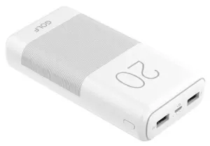 Портативное зарядное устройство GOLF G81 20000 mAh (белый) фото