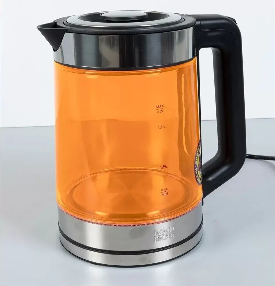 Электрический чайник Goodhelper KPG-2201 (оранжевый) фото