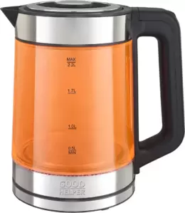 Электрический чайник Goodhelper KPG-2201 (оранжевый) фото