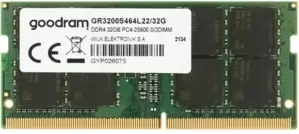 Оперативная память GoodRam 32ГБ DDR4 SODIMM 3200 МГц GR3200S464L22/32G фото