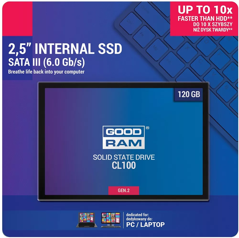 Жесткий диск SSD GOODRAM CL100 (SSDPR-CL100-120) 120Gb фото 4