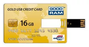 USB-флэш накопитель GOODRAM Credit Card 16GB PD16GH2GRCCPR9 фото