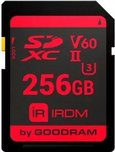 Карта памяти GoodRam IRDM SDXC 256Gb (IR-S6B0-2560R11) фото