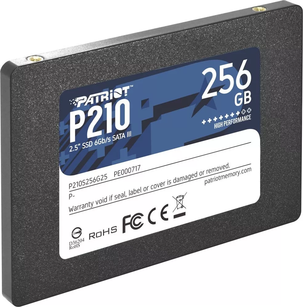 Жесткий диск SSD Patriot P210 (P210S256G25) 256Gb фото 3