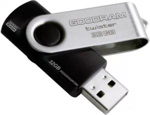 USB-флэш накопитель GoodRam Twister Black 32GB (PD32GH2GRTSKR9) фото
