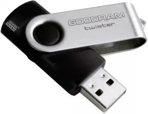USB-флэш накопитель GoodRam Twister Black 64G (PD64GH2GRTSKR9) фото
