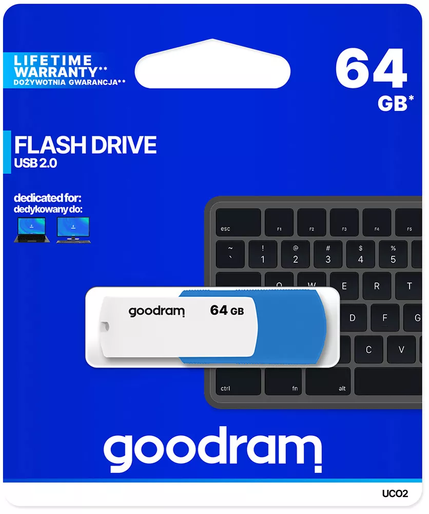 USB-флэш накопитель GoodRam UCO2 64GB (UCO2-0640MXR11) фото 4