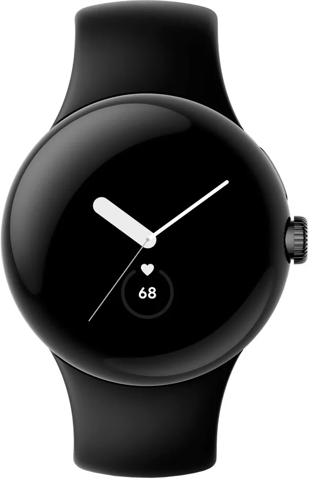 Умные часы Google Pixel Watch LTE (матовый черный/обсидиан) фото 2