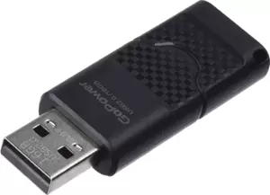 USB Flash GoPower Slider 16GB USB2.0 00-00025963 (черный матовый) фото