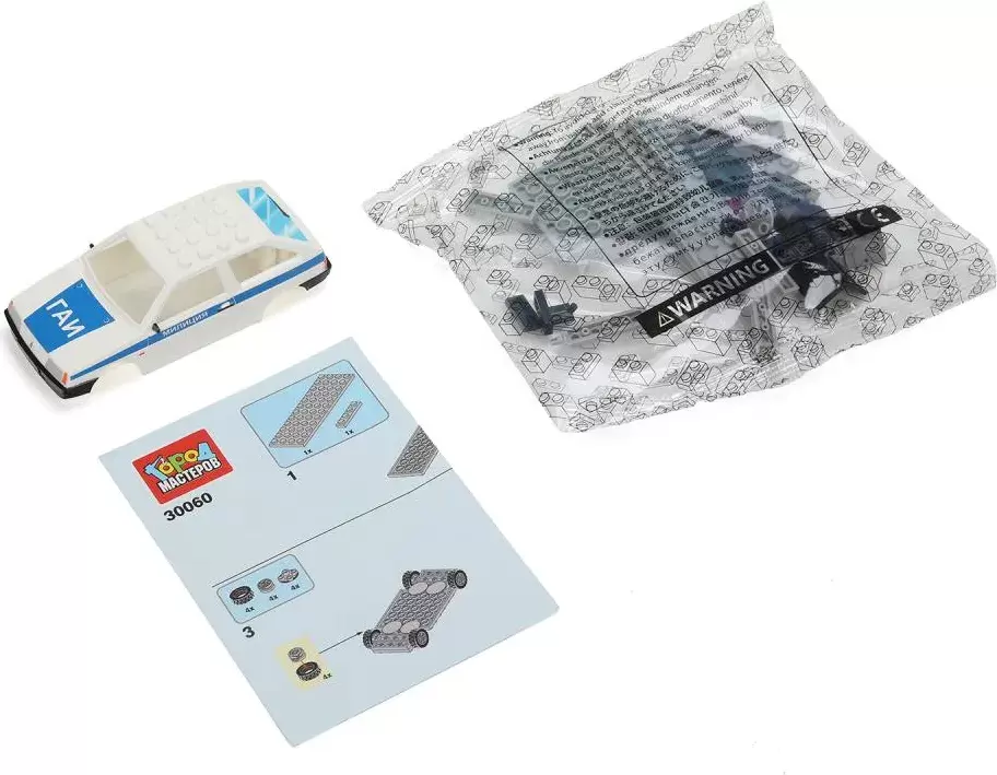 Конструктор Город мастеров Lada ВАЗ-2108 Милиция / 30060-CY фото