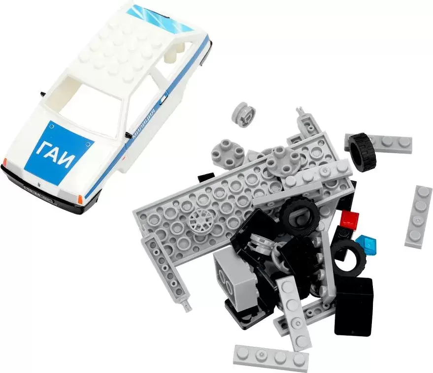 Конструктор Город мастеров Lada ВАЗ-2108 Милиция / 30060-CY фото
