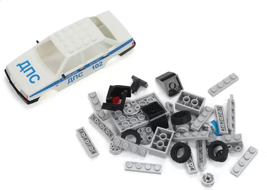 Конструктор Город мастеров Lada ВАЗ-21099 Полиция / 30058-CY фото