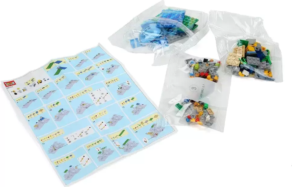 Конструктор Город мастеров Мой мир горка с шариком / 62171-ZH фото