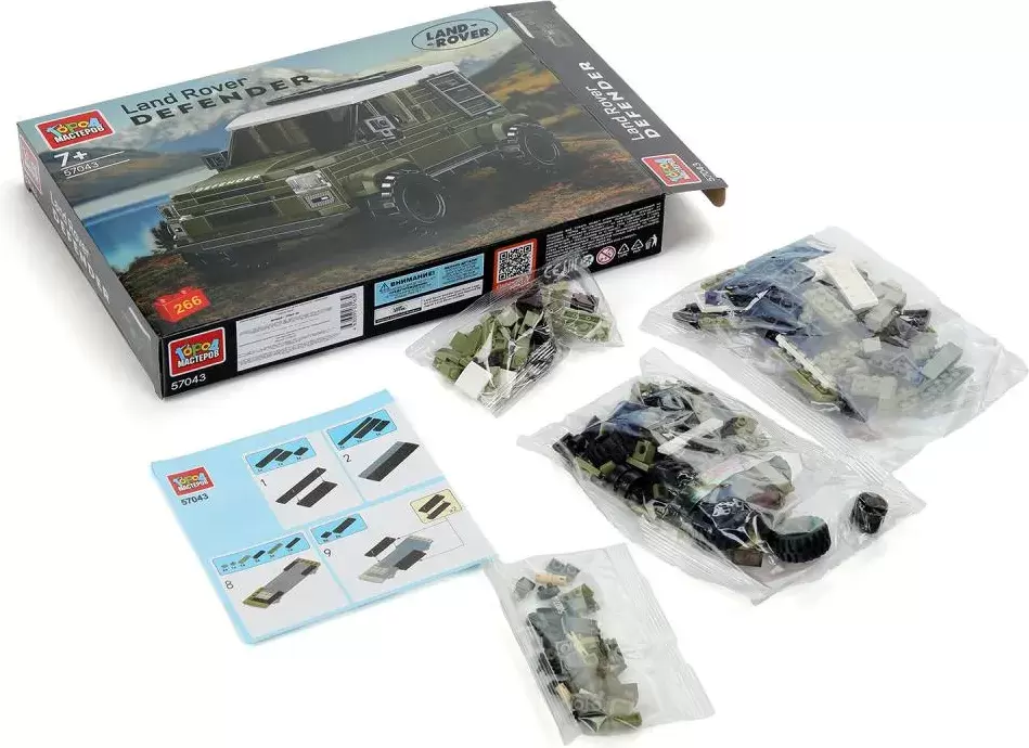 Конструктор Город мастеров Range Rover Defender / 57043-ZH фото