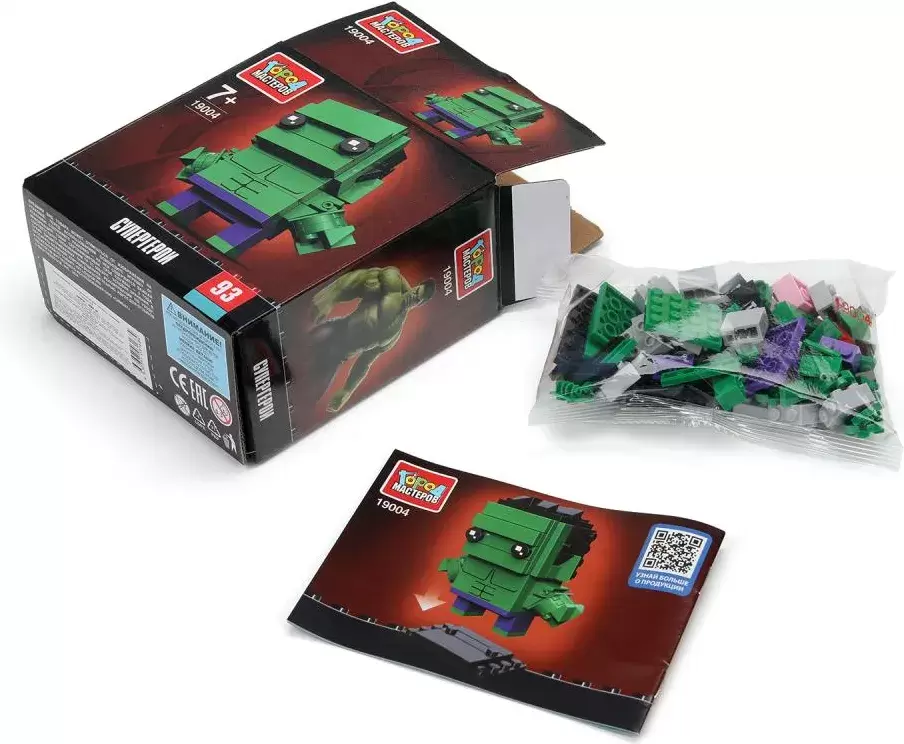 Конструктор Город мастеров Супергерои / 19004-ZH фото