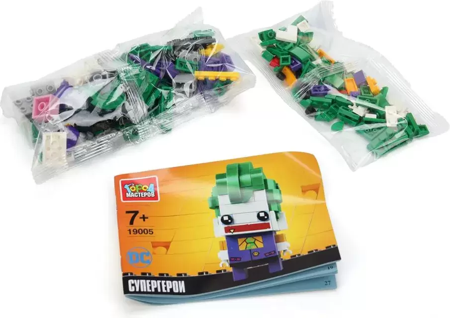 Конструктор Город мастеров Супергерои / 19005-ZH фото