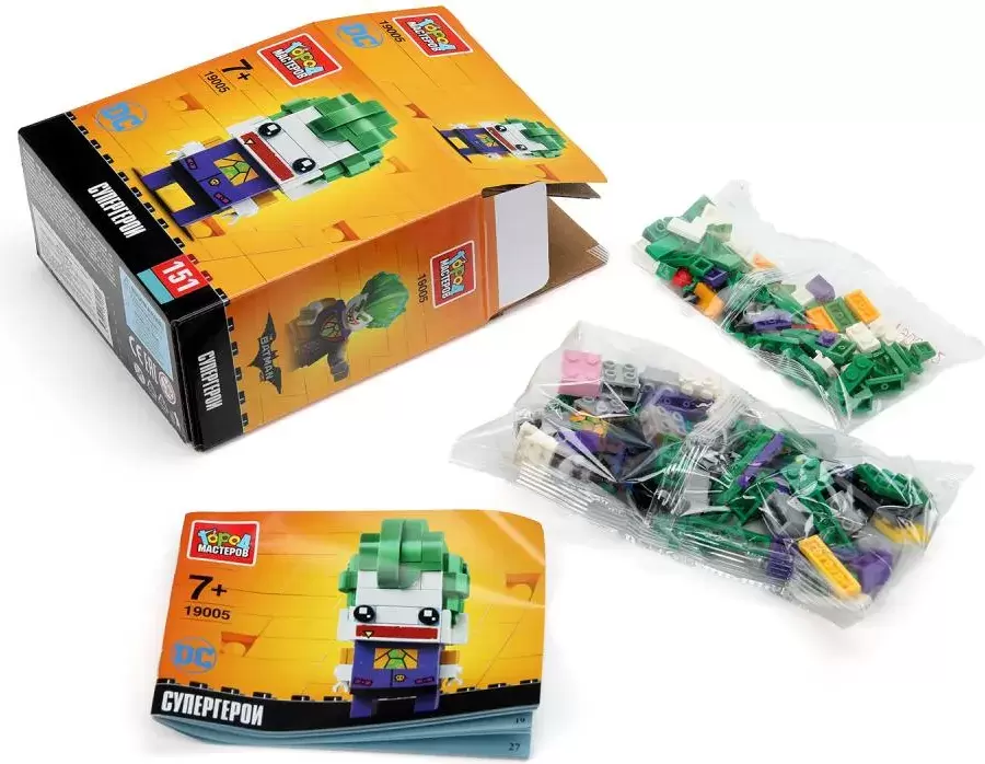 Конструктор Город мастеров Супергерои / 19005-ZH фото