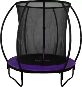 Батут GoUP Luxury 6FT (с сеткой, фиолетовый)