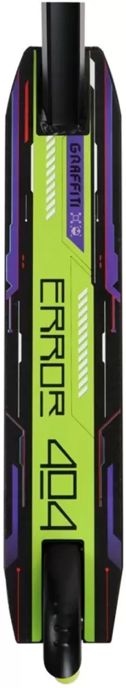 Самокат трюковый Graffiti Turn 23 10178725 черный фото