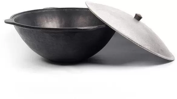 Grand Metall Invest Узбекский 12 л, плоское дно