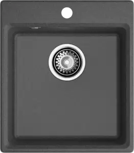 Кухонная мойка GranFest LEVEL LV-420 (графит) фото