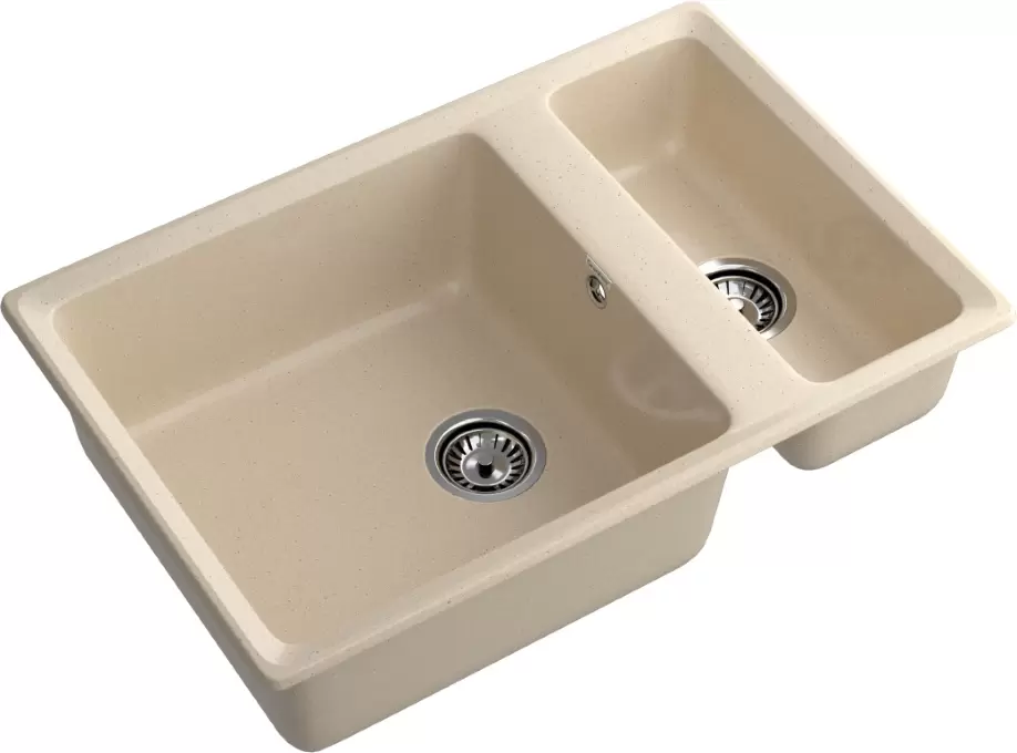 Кухонная мойка GranFest LEVEL LV-760K (кашемир) фото 2