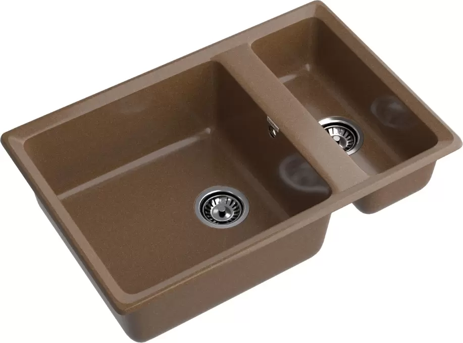 Кухонная мойка GranFest LEVEL LV-760K (терракот) фото 2