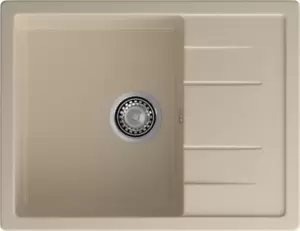 Кухонная мойка GranFest Quadro 650L (кашемир) фото