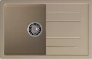 Кухонная мойка GranFest Quadro 780L (песочный) фото