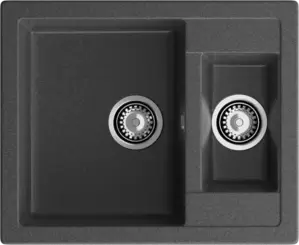 Кухонная мойка GranFest QUADRO Q-610K (графит) фото