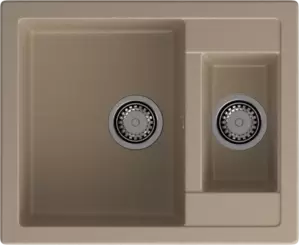 Кухонная мойка GranFest QUADRO Q-610K (песочный) фото