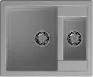 Кухонная мойка GranFest QUADRO Q-610K (серый) фото