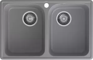 Кухонная мойка GranFest Quarz GF-Z15 (темно-серый) фото