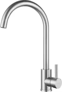 Смеситель GranFest Quarz GF-Z5410 (нержавеющая сталь) фото