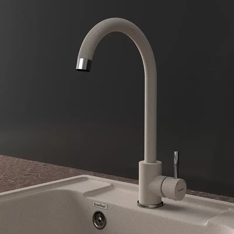 Смеситель GranFest Quarz GF-Z5410 (песочный) фото