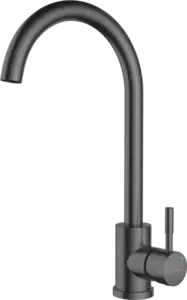 Смеситель GranFest Quarz GF-Z5410 (PVD графит) фото