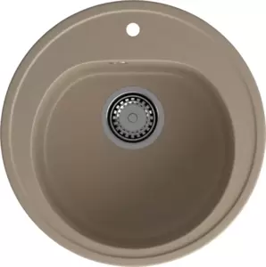 Кухонная мойка GranFest Rondo 510 (песочный) фото