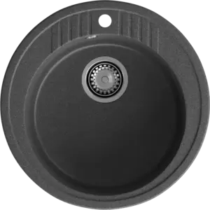 Кухонная мойка GranFest RONDO R-520 (графит) фото