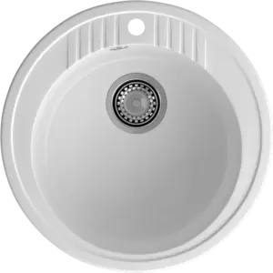 Кухонная мойка GranFest RONDO R-520 (иней) фото