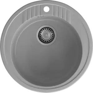 Кухонная мойка GranFest RONDO R-520 (серый) фото