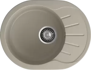 Кухонная мойка GranFest RONDO R-580L (топаз) фото